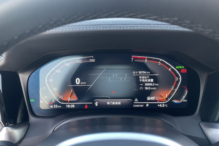 宝马3系 2021款 改款二 325Li M运动套装中控内饰15