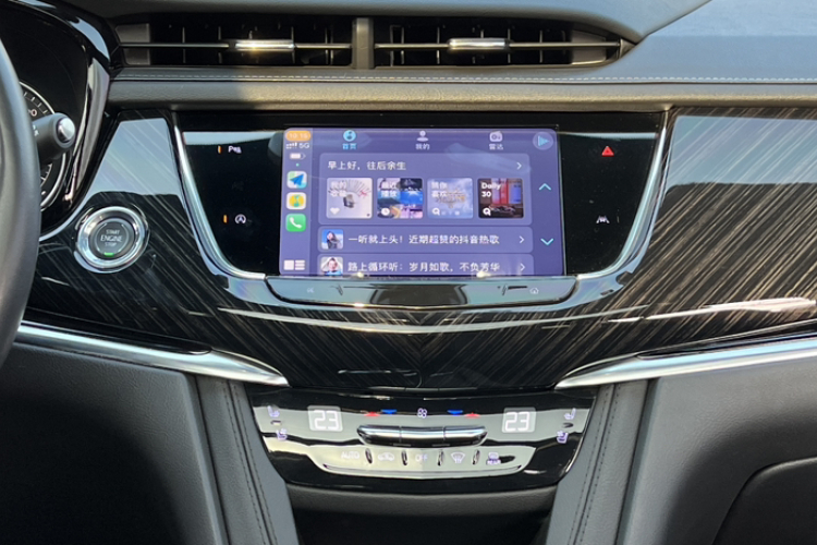 凯迪拉克XT6 2022款 2.0T 六座四驱豪华型标准版中控内饰7008