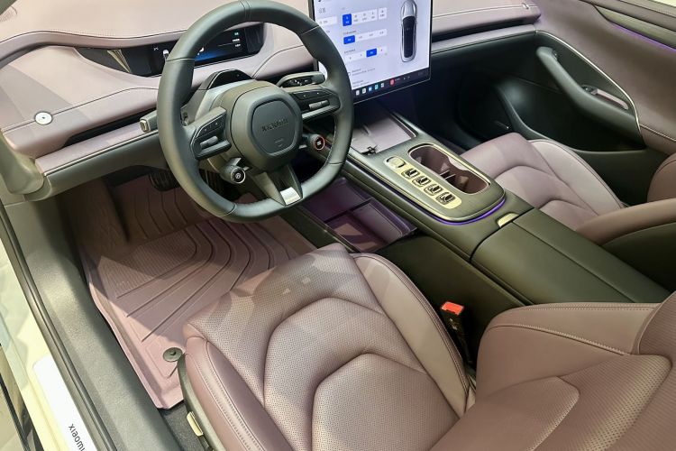 小米汽车 小米SU7 2024款 后驱超长续航高阶智驾Pro版中控内饰7003