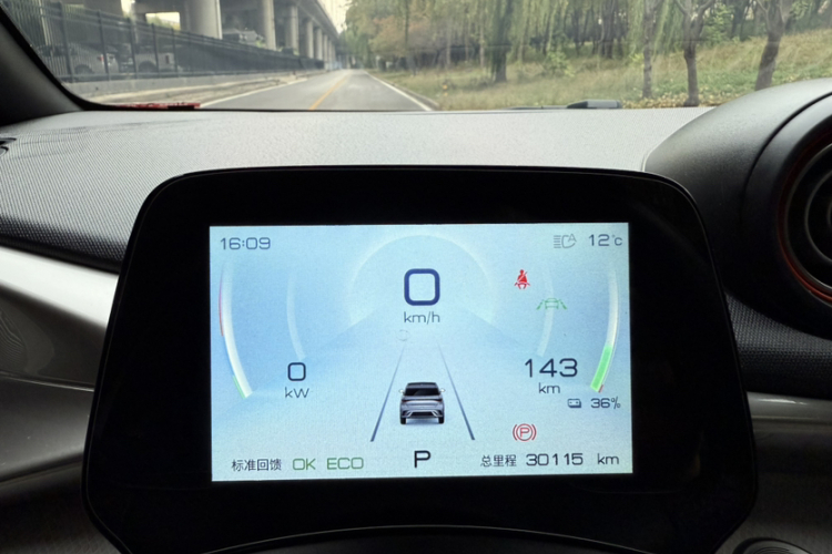 比亚迪 海豚 2021款 401km 骑士版中控内饰15