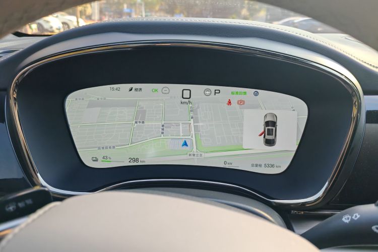 比亚迪 汉 2025款 EV 智驾版 701KM激光雷达尊享型中控内饰15