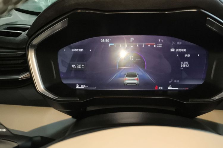 领克01 2021款 2.0TD 两驱耀Pro中控内饰15