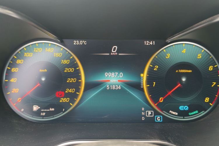 奔驰C级 2021款 C 260 L 运动星耀臻藏版中控内饰15