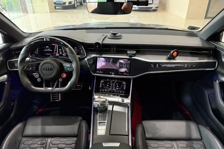 奥迪RS 6 2021款 RS 6 4.0T Avant中控内饰7002
