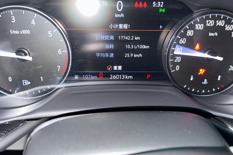 别克 2022款 改款 昂科威S 552T 两驱豪华型中控内饰15