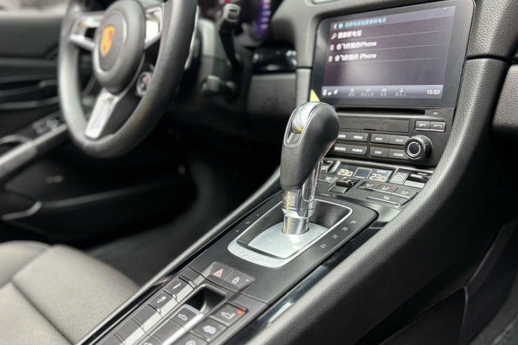 保时捷718 2022款 Boxster T 2.0T中控内饰7004