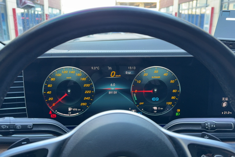 奔驰GLE新能源 2021款 GLE 350 e 4MATIC中控内饰15