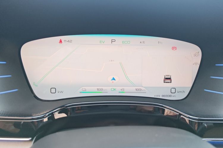 比亚迪 唐新能源 2022款 DM-p 215KM 四驱旗舰型中控内饰15