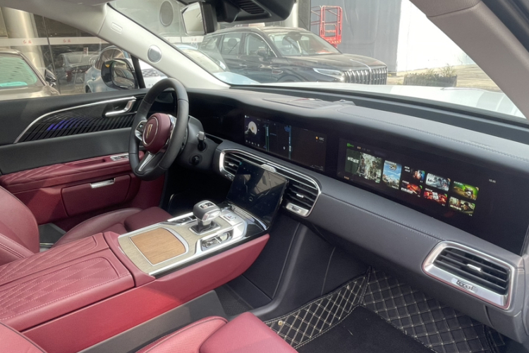 红旗E-HS9 2022款 660km 旗畅版 六座局部细节9001