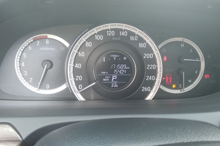 本田 雅阁 2016款 2.4L 豪华版中控内饰15