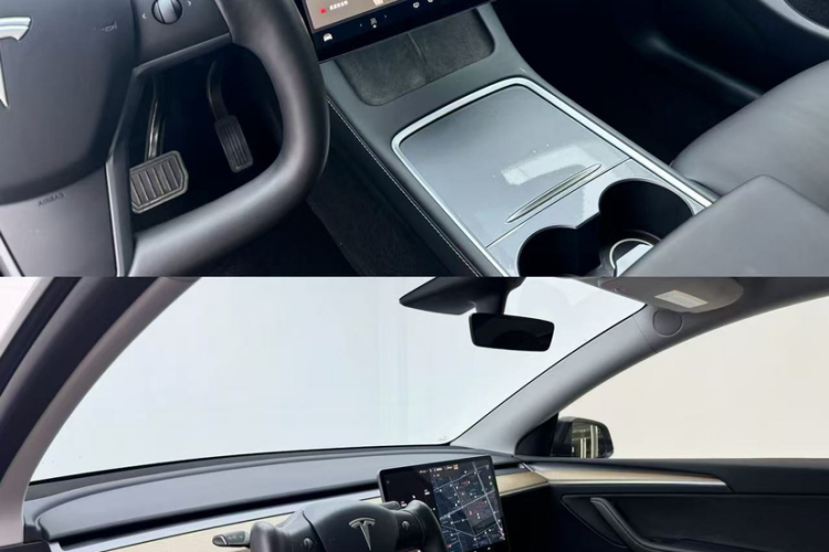 特斯拉 Model Y 2021款 标准续航后驱版中控内饰7004