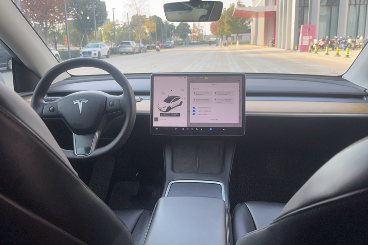 特斯拉 Model Y 2021款 标准续航后驱版中控内饰7003