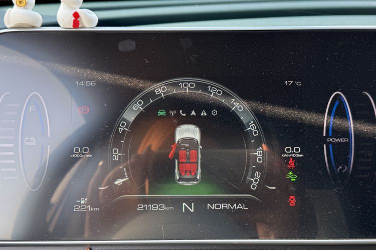 欧拉好猫 2021款 500km长续航 波塞冬版 三元锂中控内饰15