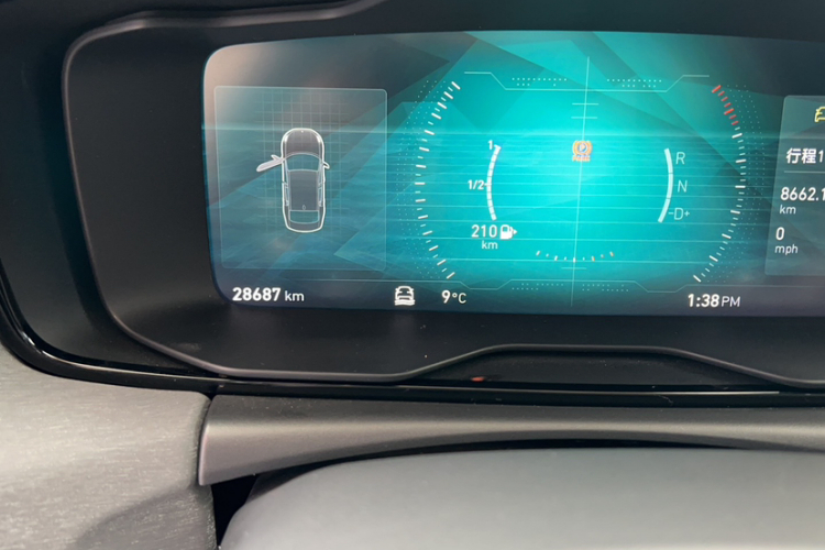 领克03 2019款 2.0TD 自动劲Pro版中控内饰15