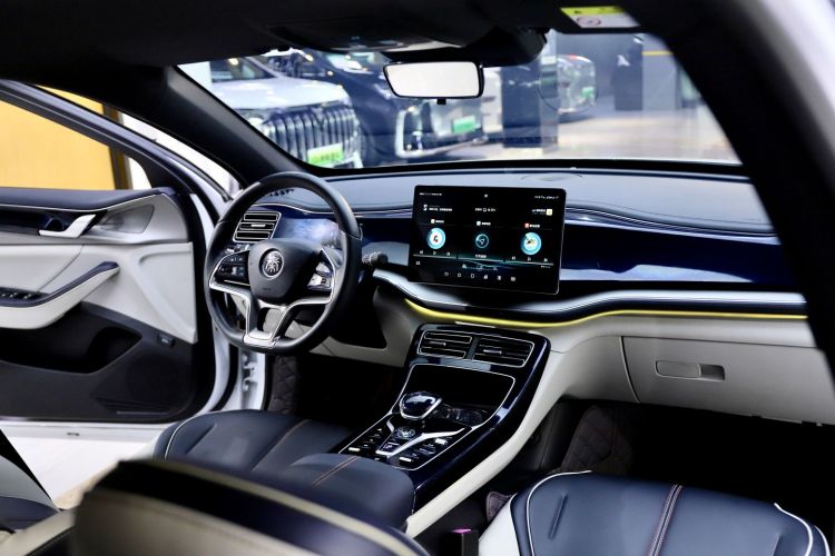 比亚迪 秦PLUS 2021款 EV 500KM 尊贵型中控内饰7005