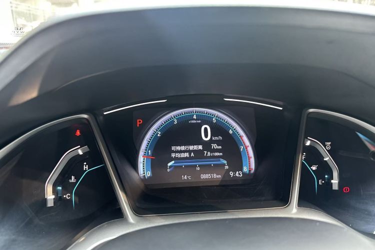 本田 思域 2019款 220TURBO CVT劲动版 国VI中控内饰15