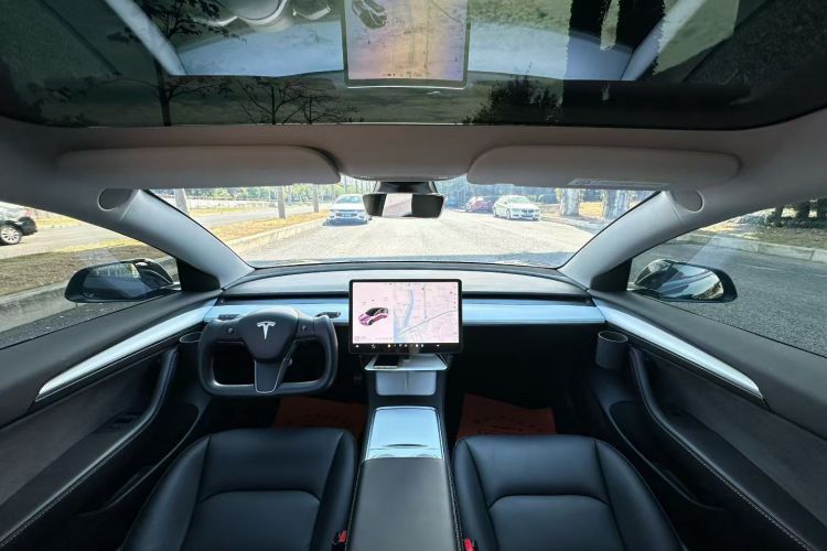 特斯拉 Model 3 2022款 后轮驱动版中控内饰7003