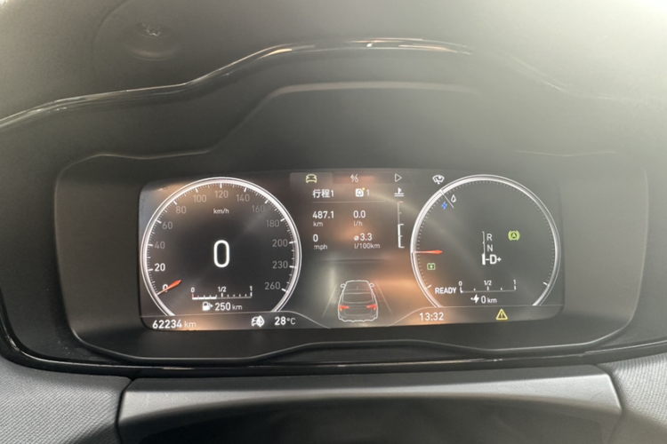 领克01 EM-P 2018款 1.5T PHEV 劲Pro 国V中控内饰15