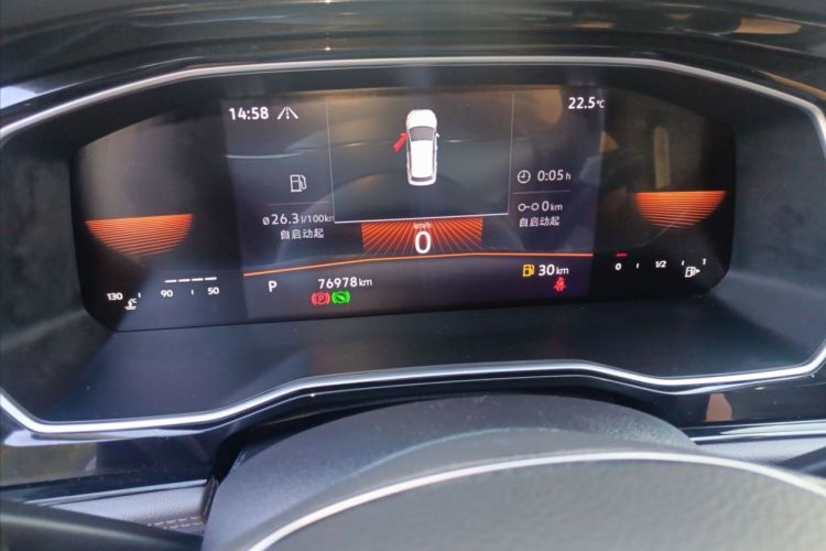 大众 速腾 2021款 280TSI DSG舒适智联版中控内饰15