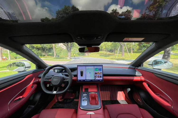 小米汽车 小米SU7 2024款 后驱超长续航高阶智驾Pro版中控内饰7004