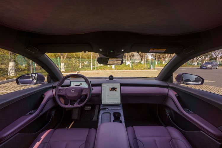 蔚来ET5 2022款 75kWh中控内饰7007