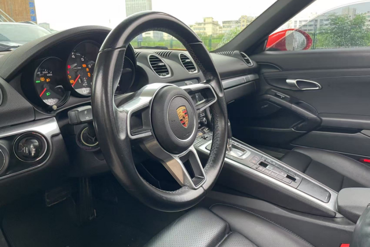 保时捷718 2018款 Boxster 2.0T中控内饰7004