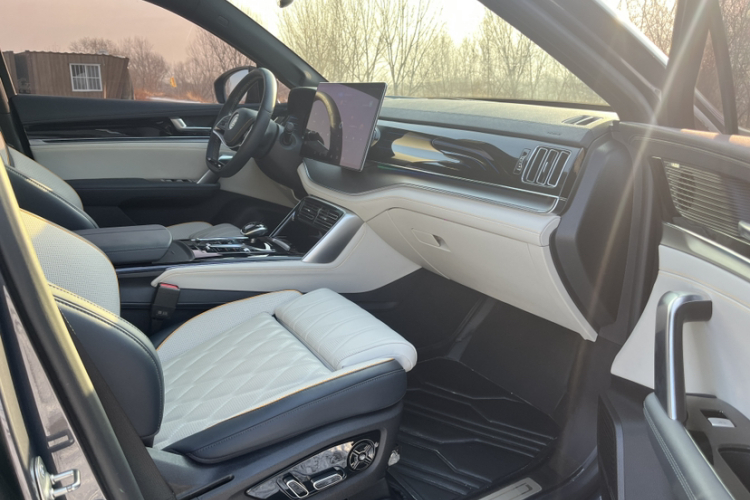 比亚迪 唐新能源 2022款 DM-p 215KM 四驱旗舰型中控内饰7005