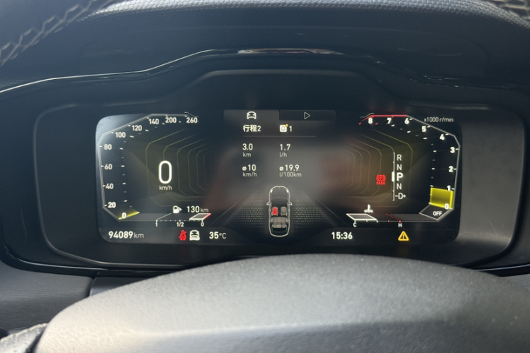 领克03 2022款 1.5TD DCT劲Pro中控内饰15