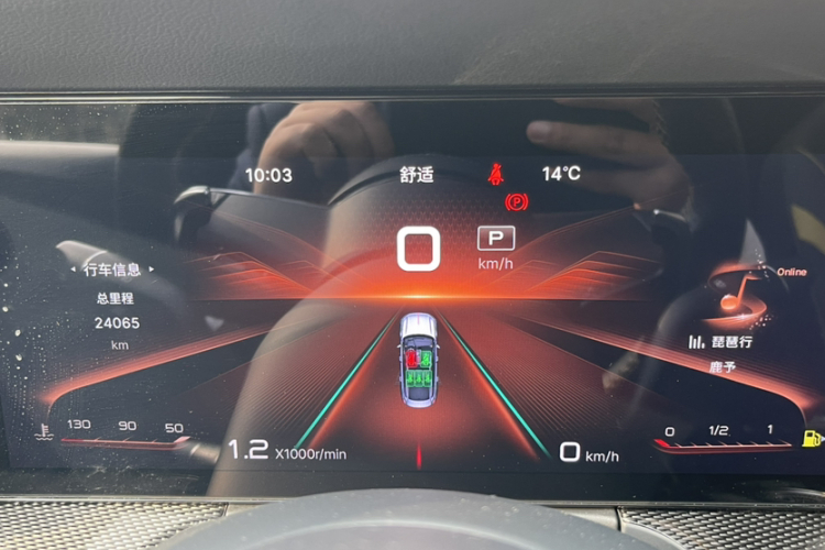 红旗H6 2023款 2.0T 致臻版中控内饰15