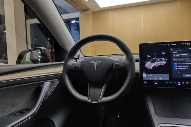 特斯拉 Model Y 2021款 标准续航后驱版中控内饰7009
