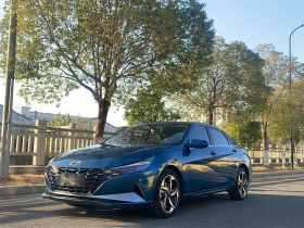 现代 伊兰特 2021款 1.5L CVT LUX尊贵版