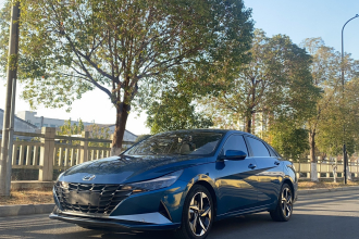 现代 伊兰特 2021款 1.5L CVT LUX尊贵版