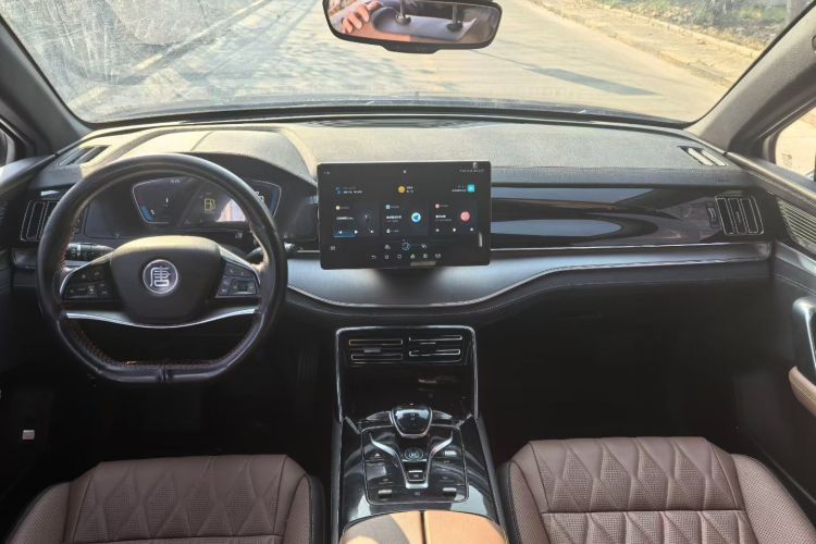 比亚迪 唐新能源 2021款 DM-i 112KM 尊贵型中控内饰7002