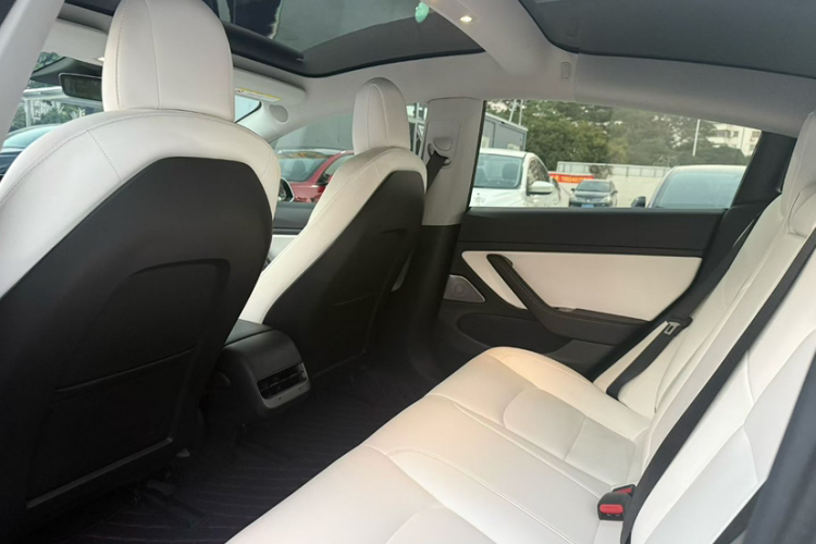 特斯拉 Model 3 2020款 改款 长续航后轮驱动版中控内饰7002