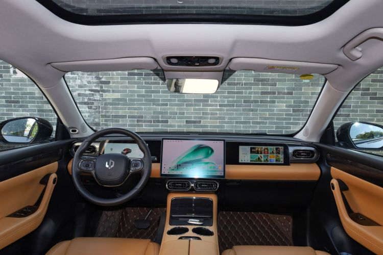 零跑汽车 零跑C11 2024款 增程 300尊享版中控内饰7002