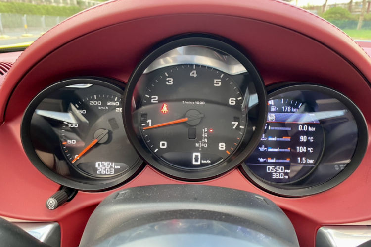 保时捷718 2022款 Boxster 2.0T中控内饰15