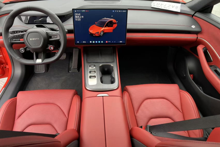 小米汽车 小米SU7 2024款 后驱长续航智驾版中控内饰7004