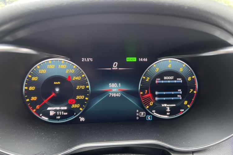 奔驰C级(进口) 2020款 C 260 旅行轿车中控内饰15