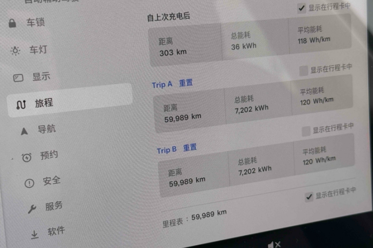 特斯拉 Model 3 2022款 后轮驱动版中控内饰15