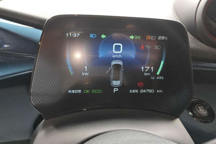 比亚迪 海豚 2023款 401km 骑士版中控内饰15