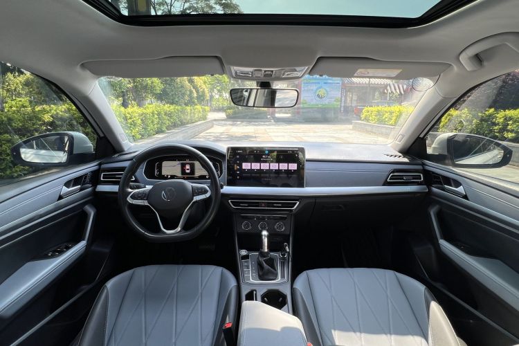 大众 朗逸 2023款 1.5L 自动五百万版中控内饰7003