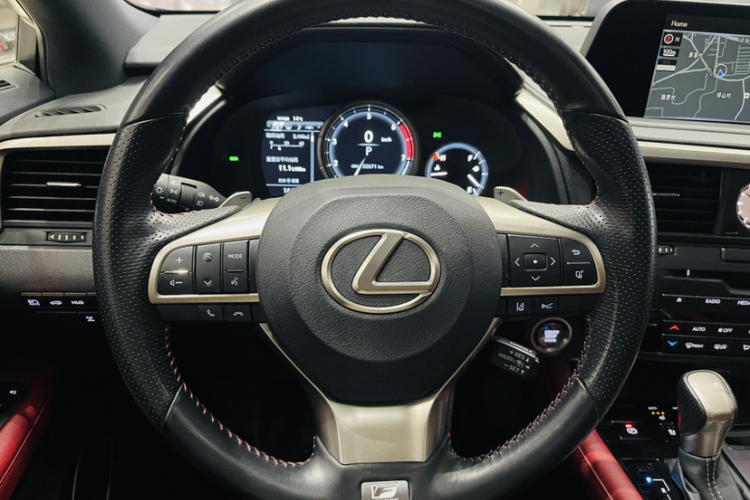 雷克萨斯RX 2021款 300 四驱F SPORT中控内饰7013