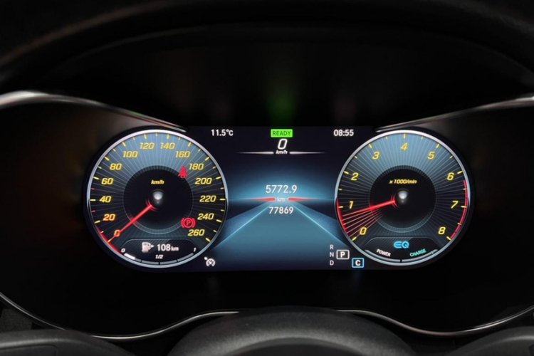 奔驰C级 2020款 改款 C 260 L 运动版中控内饰15