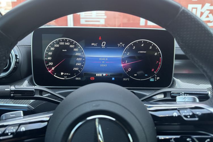 奔驰C级 2024款 改款 C 260 L 运动版中控内饰15