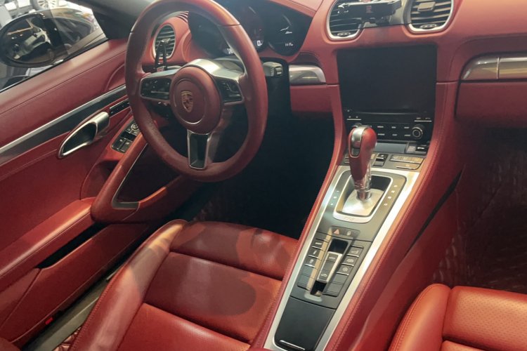保时捷718 2018款 Boxster 2.0T中控内饰7003