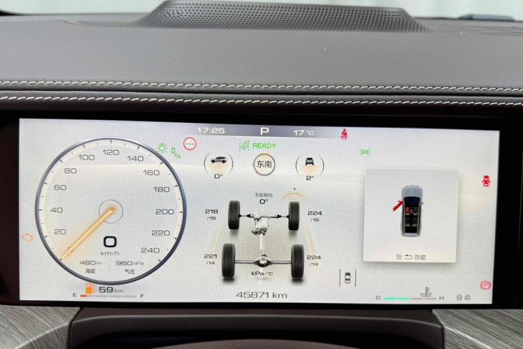 坦克500 2022款 3.0T 运动版 造境型 5座中控内饰15