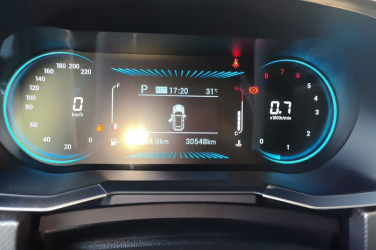 捷途X70S 2022款 1.5T DCT活力版 7座中控内饰15