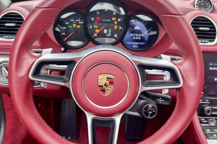 保时捷718 2022款 Boxster 2.0T中控内饰7005