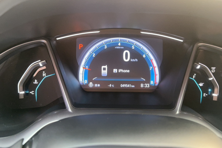 本田 思域 2019款 220TURBO CVT劲动版 国VI中控内饰15