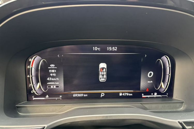 英菲尼迪QX60 2022款 2.0T 舒享版中控内饰15